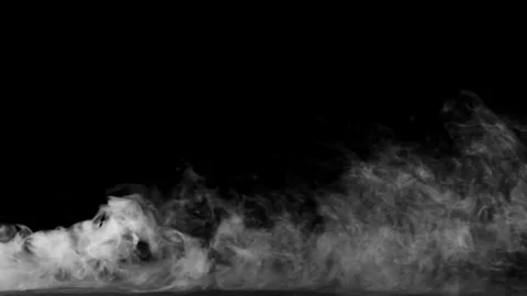 Realistic Dry Ice Smoke Clouds Fog Overlay for Video Compositing Stock Footage 330216548