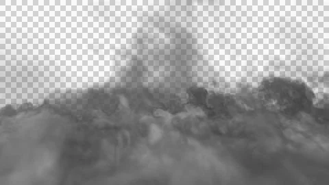 Realistic dry ice smoke clouds fog overlay perfect for compositing into your  Stock Illustration