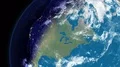 Realistic Earth. Globe with City Lights. Northern Hemisphere close up. 4k or 4k+ Resolution