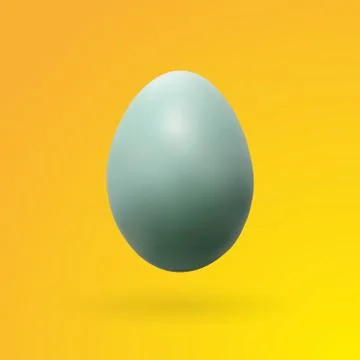 Realistic egg with colorful background, vector Stock Illustration