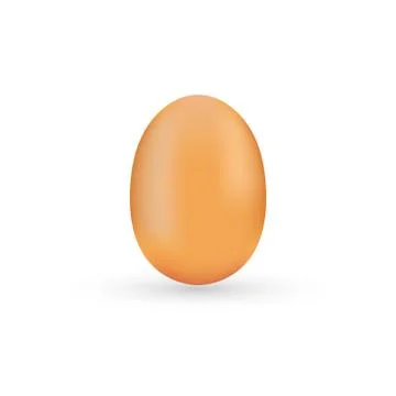 Realistic egg icon. world record egg icon. famous symbol of holiday of Easter Stock Illustration