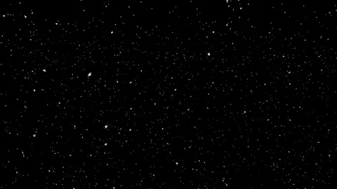 Realistic falling snowflakes Stock Footage 70318535