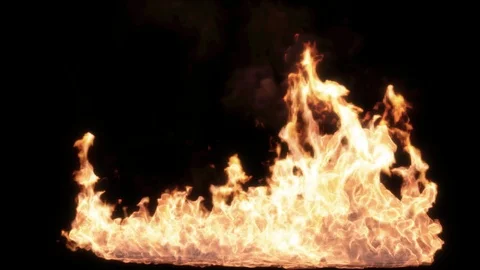 Realistic Fire Alpha Vidéo 89710085