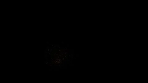 Realistic Fire Embers Floating in Air Cinematic VFX Overlay 4K Background Stock Footage 341387887