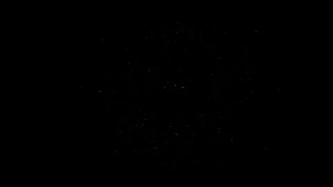 Realistic Fire Embers Floating in Air Cinematic VFX Overlay 4K Background Stockbeeldmateriaal 341388071