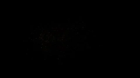 Realistic Fire Embers Floating in Air Cinematic VFX Overlay 4K Background Stock Footage 341388105