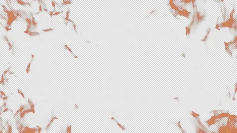 Realistic Fire Flame Element with Intense Burning Flames Stock Footage 345349084