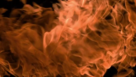 Realistic Fire Flame Loop Animation Stock Footage 333229451