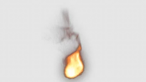 Realistic fire flame spray transparent video footage for your video element. Stock Footage 317454253