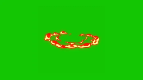 Realistic Fire Flames Green Screen Effect 스톡 동영상 341448803
