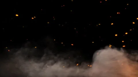 Realistic Fire Overlay  Flame Effects Video Footage Stock Footage 324629655