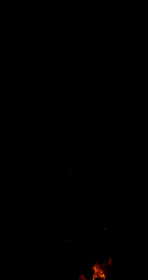 Realistic fire sparks flying through the air. Stock Footage 323446063