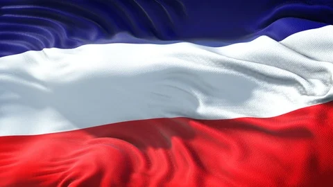 Realistic Flag of Los Altos Loop Stock Footage 99951606