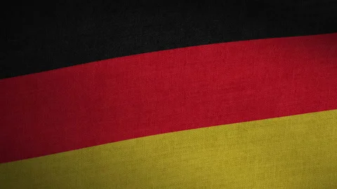Realistic Flag Seamless Loop - Germany Stock Footage 145687723