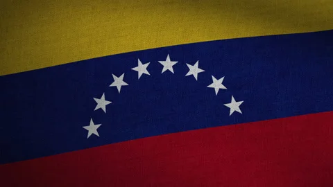 Realistic Flag Seamless Loop - Venezuela Stock Footage 145852183