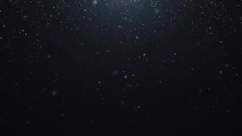 Realistic flying snow on a dark background. 4K animation. Snowfall overlay, w Stock Footage 321770895