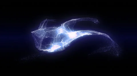 Realistic Formation of Large Galaxy from Star Groups Part 1 of 4 Stock Footage 46433044