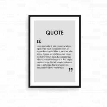 Realistic frame on light grunge brick wall. Perfect for your presentations... 스톡 일러스트