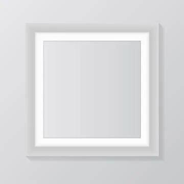 Realistic frame. Perfect for your presentations Vector illustration Stock Illustration