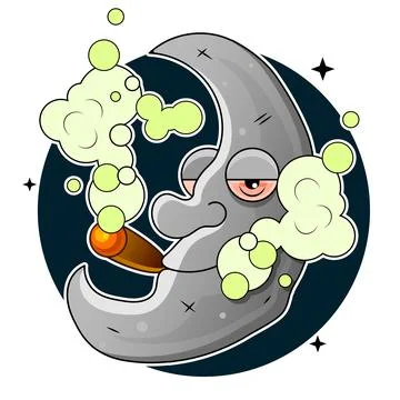 Realistic full moon. Detailed vector illustration. Elements of this image fur Illustrazione stock
