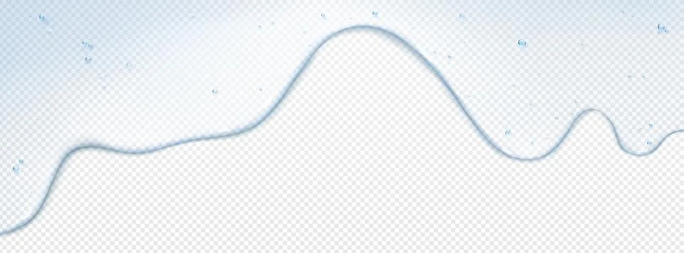 Realistic gel texture. Vector liquid serum pattern Stock Illustration