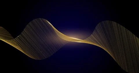 Realistic geometric digital technology vector wallpaper background banner a.. Stock Illustration