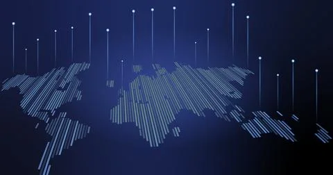 Realistic geometric vector background banner art. Abstract technology backg.. Stock Illustration