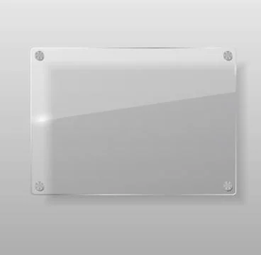 Realistic Glass Frames.  Illustration Stock Illustration