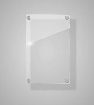 Realistic Glass Frames.  Illustration Stock Illustration
