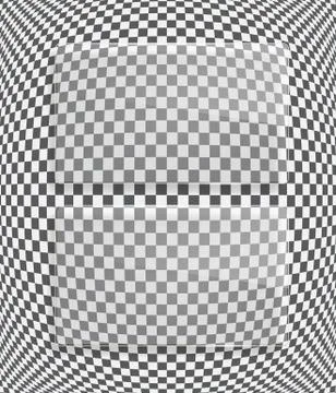 Realistic Glass Frames. Vector Illustration Stock Illustration