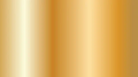 Realistic gold gradient texture. Shiny golden metal foil gradient. Vector Stock Illustration