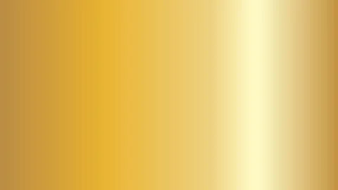 Realistic gold gradient texture. Shiny golden metal foil gradient. Vector Stock Illustration