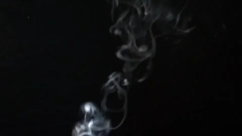 Realistic gray smoke Vidéo 264831746