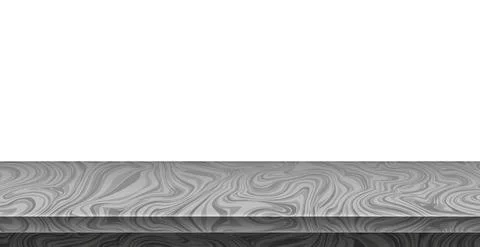 Realistic gray stone table top, background for presentation - Vector Illustrazione stock