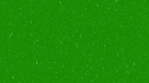 Realistic green screen overlay with falling rain and snow particles creatin.. Stock Illustration