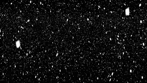 Realistic Heavy Snowstorm Falling Into Camera Seamless Video Stock Footage 313663127