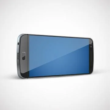 Realistic, high-detailed cellphone, vector illustration 스톡 일러스트