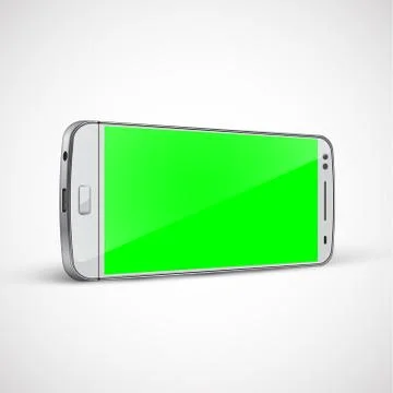Realistic, high-detailed cellphone, vector illustration 스톡 일러스트