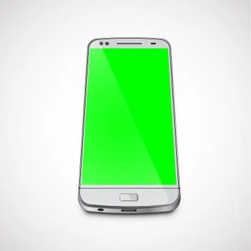 Realistic, high-detailed cellphone, vector illustration 스톡 일러스트