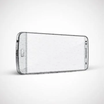 Realistic, high-detailed cellphone, vector illustration 스톡 일러스트