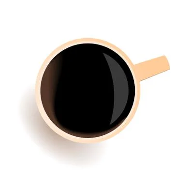 Realistic illustration cup Stockillustratie