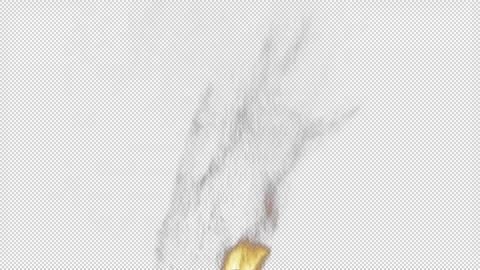 Realistic Intense fire flame effect with realistic burning particles Stock Footage 317372721