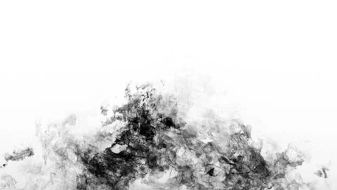 Realistic isolated fire effect for decoration and covering on black backgroun Stock Illustration