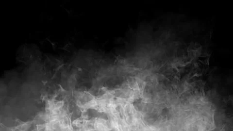 Realistic isolated fire effect for decoration and covering on black backgroun Stock Illustration