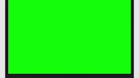 Realistic laptop with empty screen on transparent background. Alpha channel.	 Stock Footage 168560824