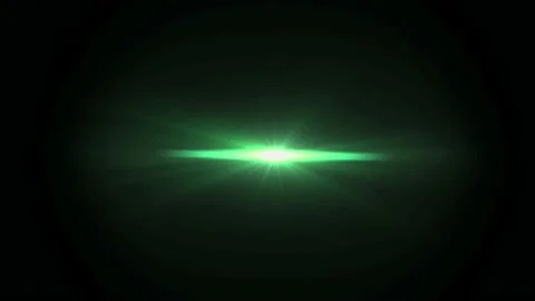 Realistic light lens flare isolate on black background. Stock Footage 222709039