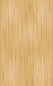 Realistic light wood pattern texture, background - Vector Stock Illustration