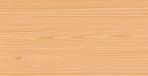 Realistic light wood pattern texture, background - Vector Stock Illustration