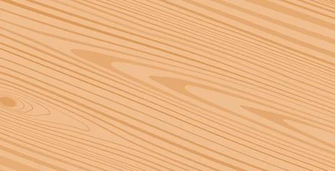 Realistic light wood pattern texture, background - Vector Stock Illustration