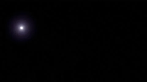 Realistic lightning on black background. Stock Footage 201322811